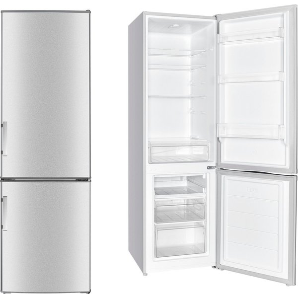 Wolkenstein Kühlschrank KGK280D, 180 cm hoch, 55 cm breit, INXO-Design