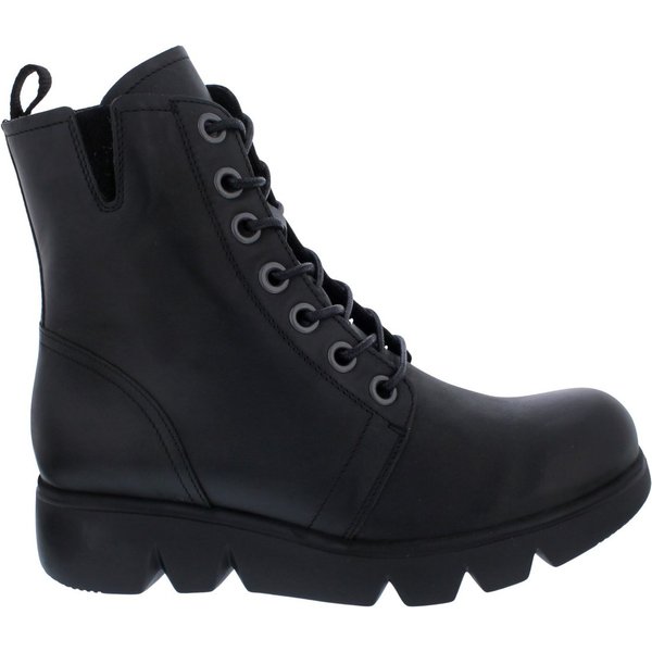 WOLKY Wolky Hope XW Bootie 0632530-000, Softy wax - Glattleder, Schwarz, Sch Schnürstiefel