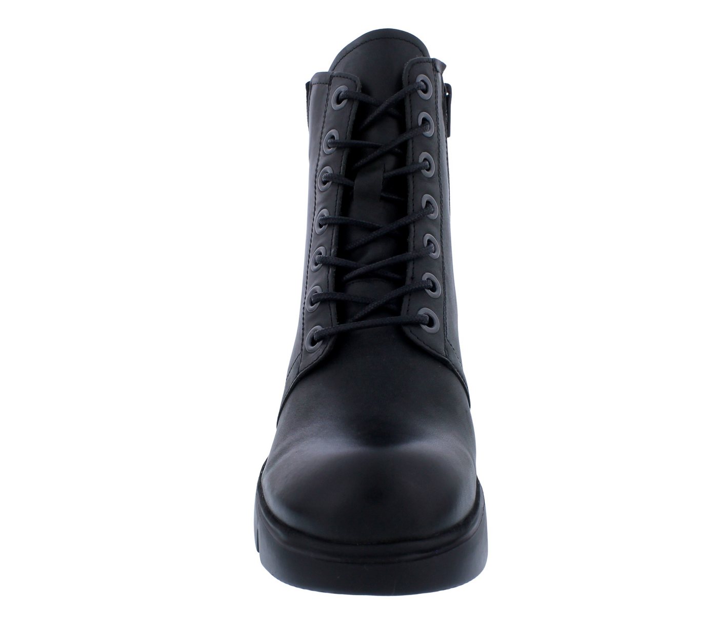 WOLKY Wolky Hope XW Bootie 0632530-000, Softy wax - Glattleder, Schwarz, Sch Schnürstiefel – Bild 3 von 5
