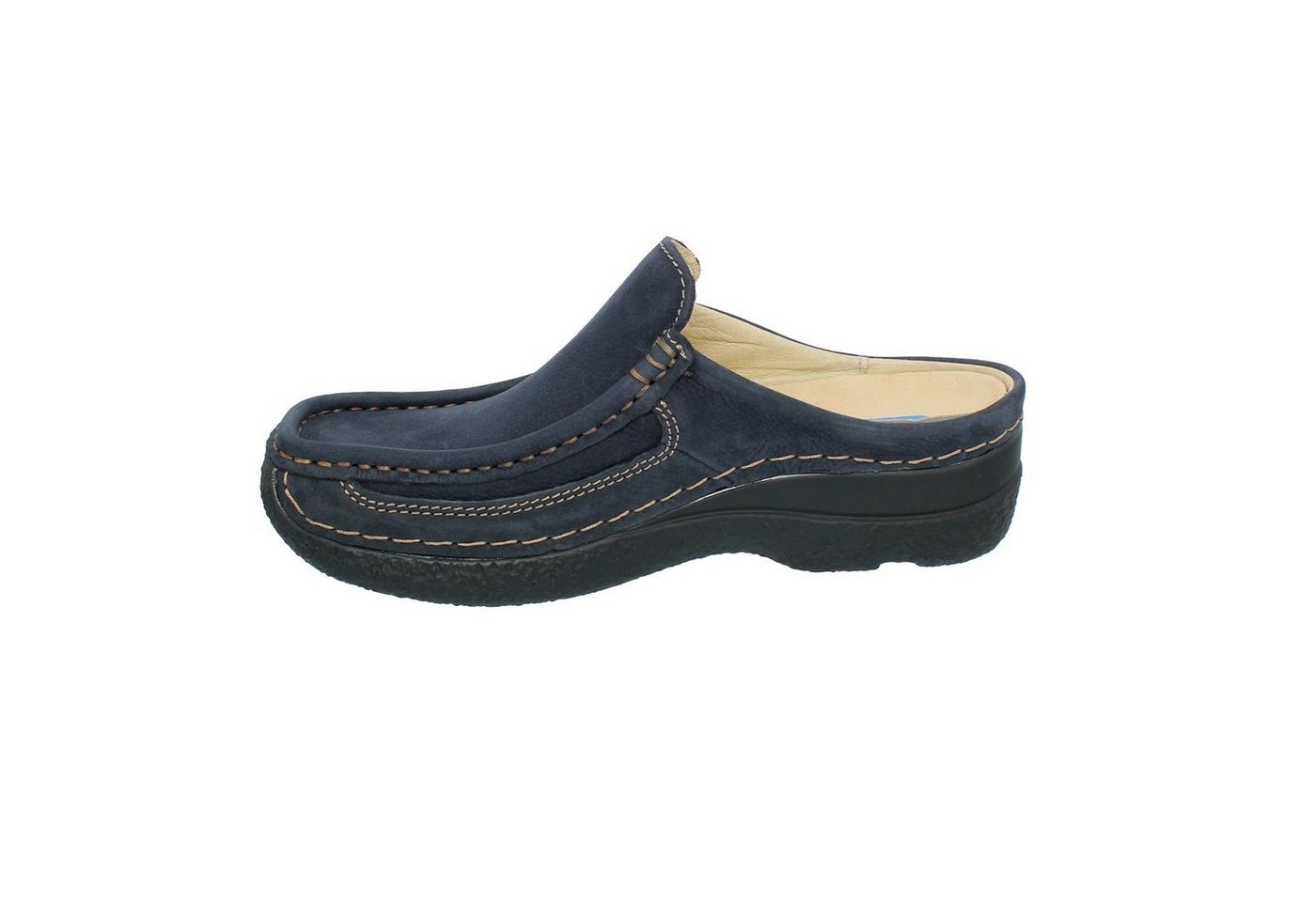 WOLKY Wolky Roll-Slide, Clog, Antique nubuck, Blue 0620211-800 Clog – Bild 5 von 5