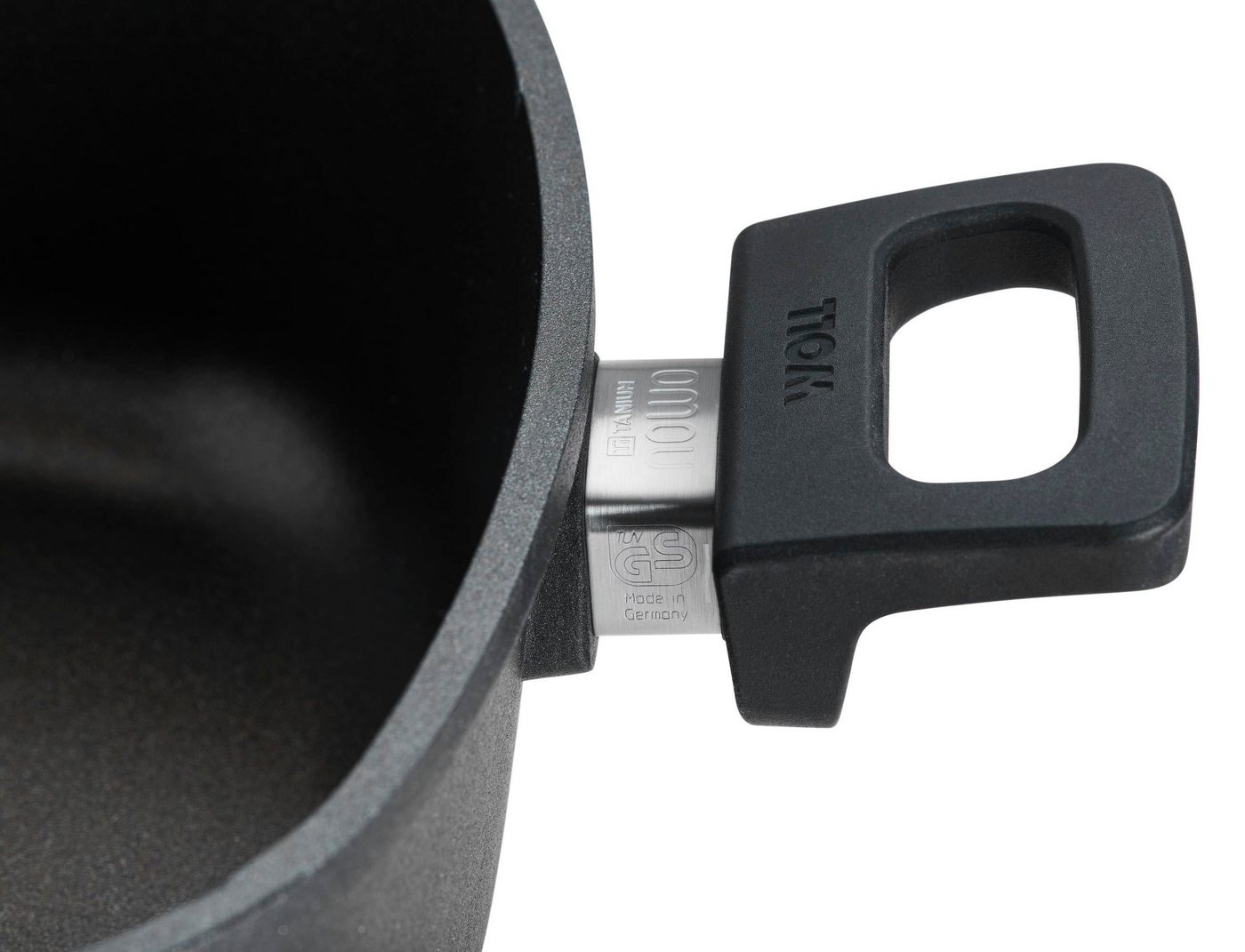 WOLL Bräter MADE IN GERMANY - Nowo Titanium, Aluminiumguss, 28x28 cm – Bild 5 von 5