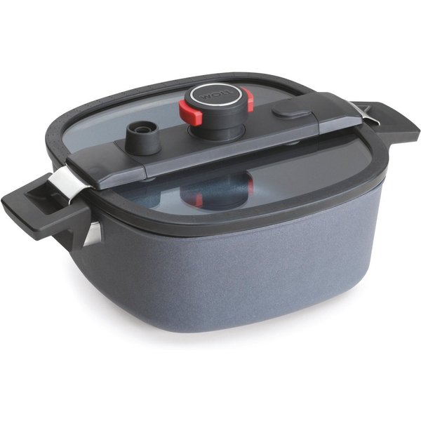 WOLL Dampfgartopf MADE IN GERMANY - Active-Lite, Aluminiumguss (1-tlg., Made in Germany), Dampfkochtopf, incl. Active-Lite Deckel, Induktion, 5,5 Liter