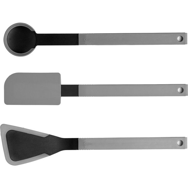 WOLL Kochbesteck-Set Cook it (Set, 3-tlg), aus hochwertigem Kunststoff und Silikon