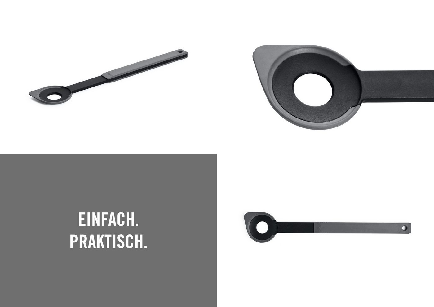 WOLL Kochlöffel Cook it, aus hochwertigem Kunststoff und Silikon – Bild 2 von 5