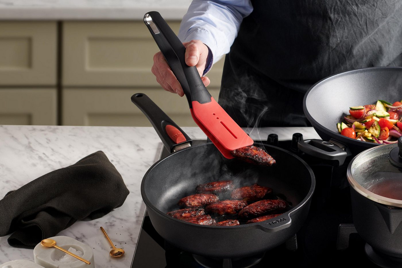 WOLL Kochzange Cook it, aus hochwertigem Kunststoff und Silikon – Bild 3 von 5