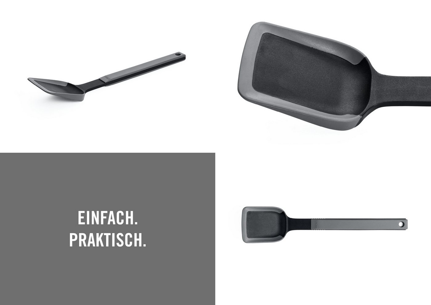 WOLL Pfannenwender Cook it, aus hochwertigem Kunststoff und Silikon – Bild 2 von 5