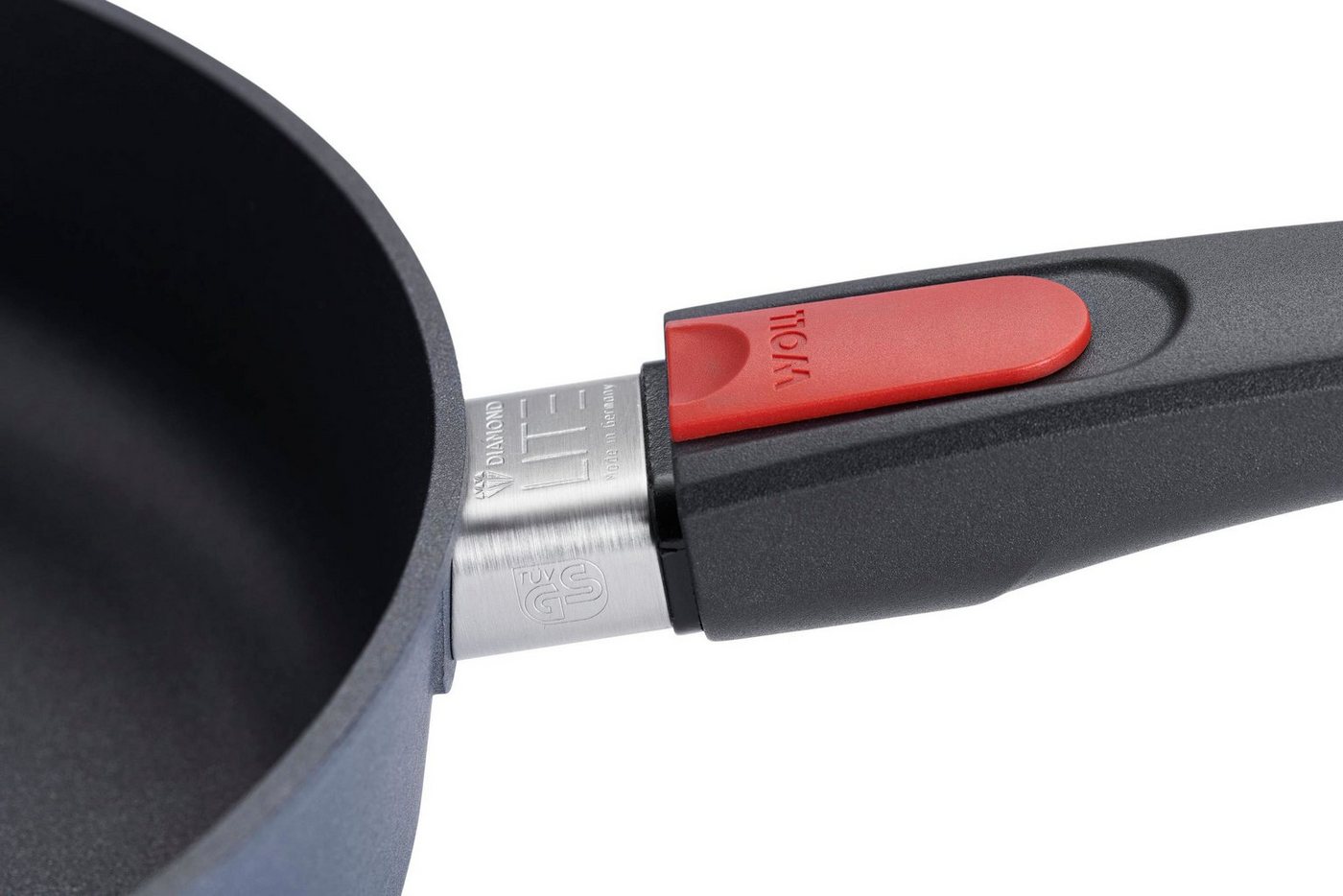 WOLL Schmorpfanne MADE IN GERMANY - Diamond Lite, Aluminiumguss (1-tlg), Ø 24 cm, Induktion – Bild 3 von 5
