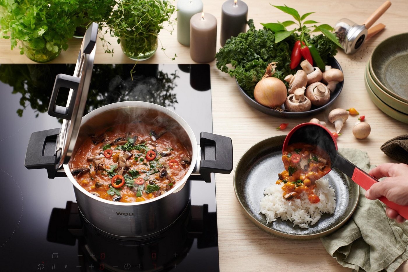 WOLL Suppenkelle Cook it, aus hochwertigem Kunststoff und Silikon – Bild 3 von 5