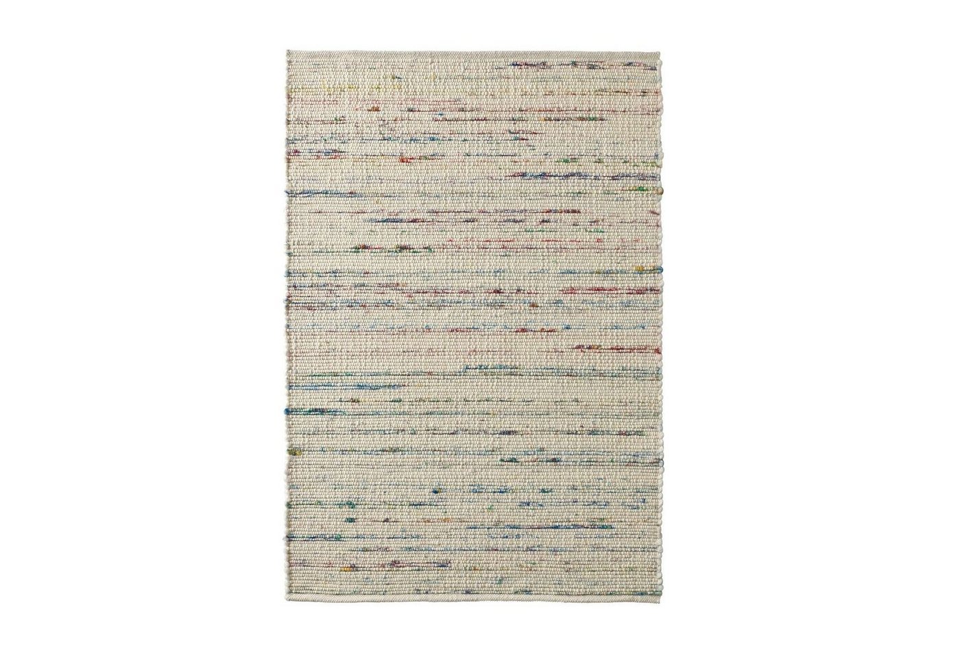 TaraCarpet Wollteppich TaraCarpet Handwebteppich Malmoe Fashion, rechteckig, Höhe: 10 mm, Handgewebter Teppich multi Wohnzimmer Schlafzimmer Esszimmer 070X130 – Bild 3 von 5