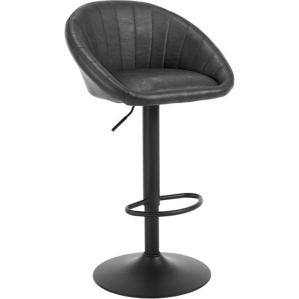 Woltu Barhocker (1 St), küchenhocker höhenverstellbar, Ergonomischer Stuhl, Kunstleder