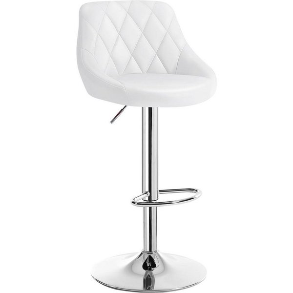Woltu Barhocker (1 St), gepolsterte Sitzfläche Höhenverstellbar 360° Drehbar