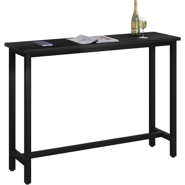 Woltu Bartisch (1-St), Metallgestell, Tischplatte aus MDF, 140x40x100cm