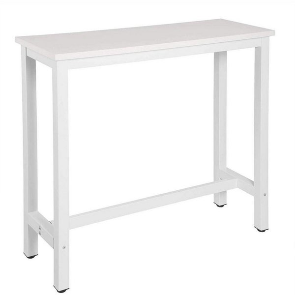 Woltu Bartisch (1-St), Metallgestell, Tischplatte aus MDF, 120x40x100cm