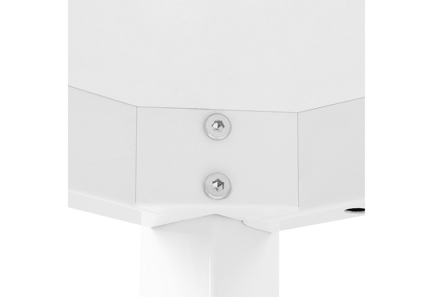 Woltu Bartisch (1-St), Metallgestell, Tischplatte aus MDF, 120x40x100cm – Bild 5 von 5