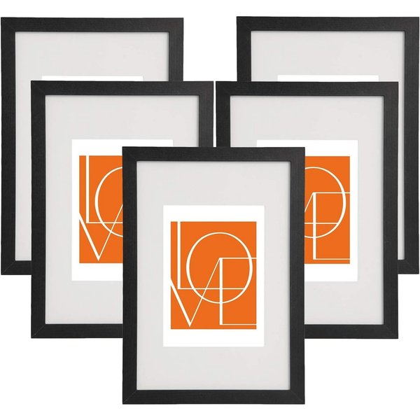 Woltu Bilderrahmen Foto Rahnmen, (5 St), 10x15 bis 30x45 cm aus Holzwerkstoff