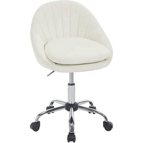 Woltu Bürostuhl (1 St), ergonomisch, Schminkstuhl, Schreibtischstuhl 150 kg belastbar