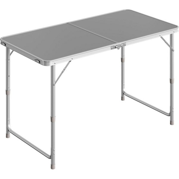 Woltu Campingtisch (1-St), Klapptisch, höhenverstellbar, aus Aluminium MDF