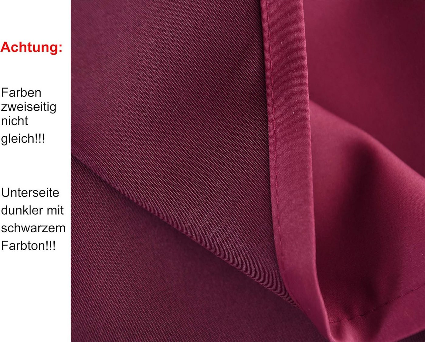 Woltu Gardine (1 St), blickdicht, mit Ösen, 130 g/m², Leichter & weicher – Bild 2 von 5