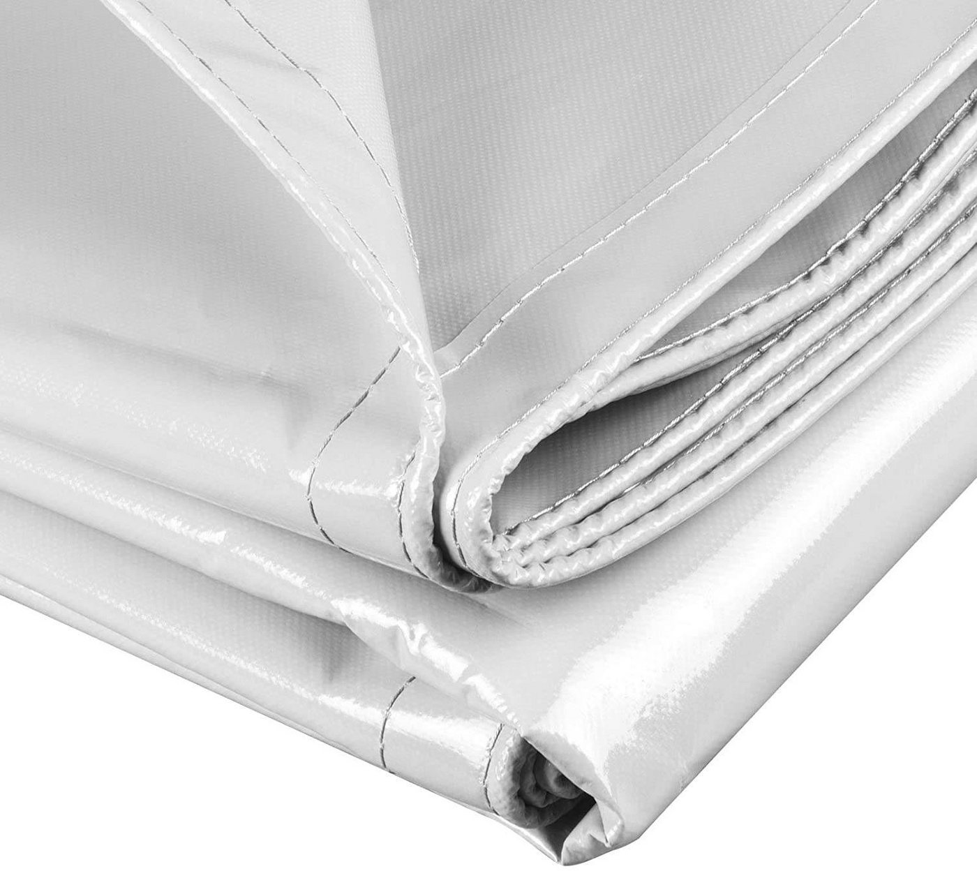 Woltu Gartenmöbel-Schutzhülle (1-St), PVC wasserdicht Schutzplane 500g/m² Bootsplane – Bild 3 von 4