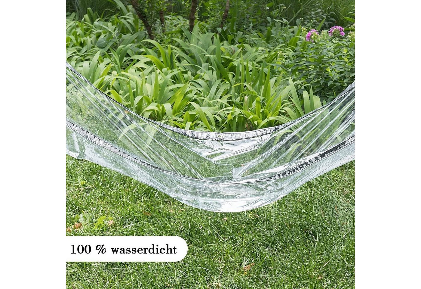 Woltu Gartenmöbel-Schutzhülle (1-St), PVC Plane 380g/m² mit Ösen und Seil – Bild 5 von 5