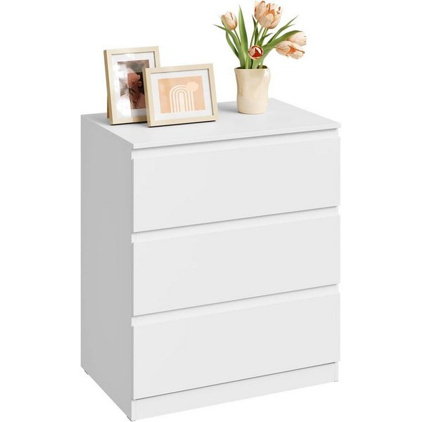 Woltu Kommode, Schubladenschrank Wohnzimmer Schlafzimmer Flur, 60x90x40 cm