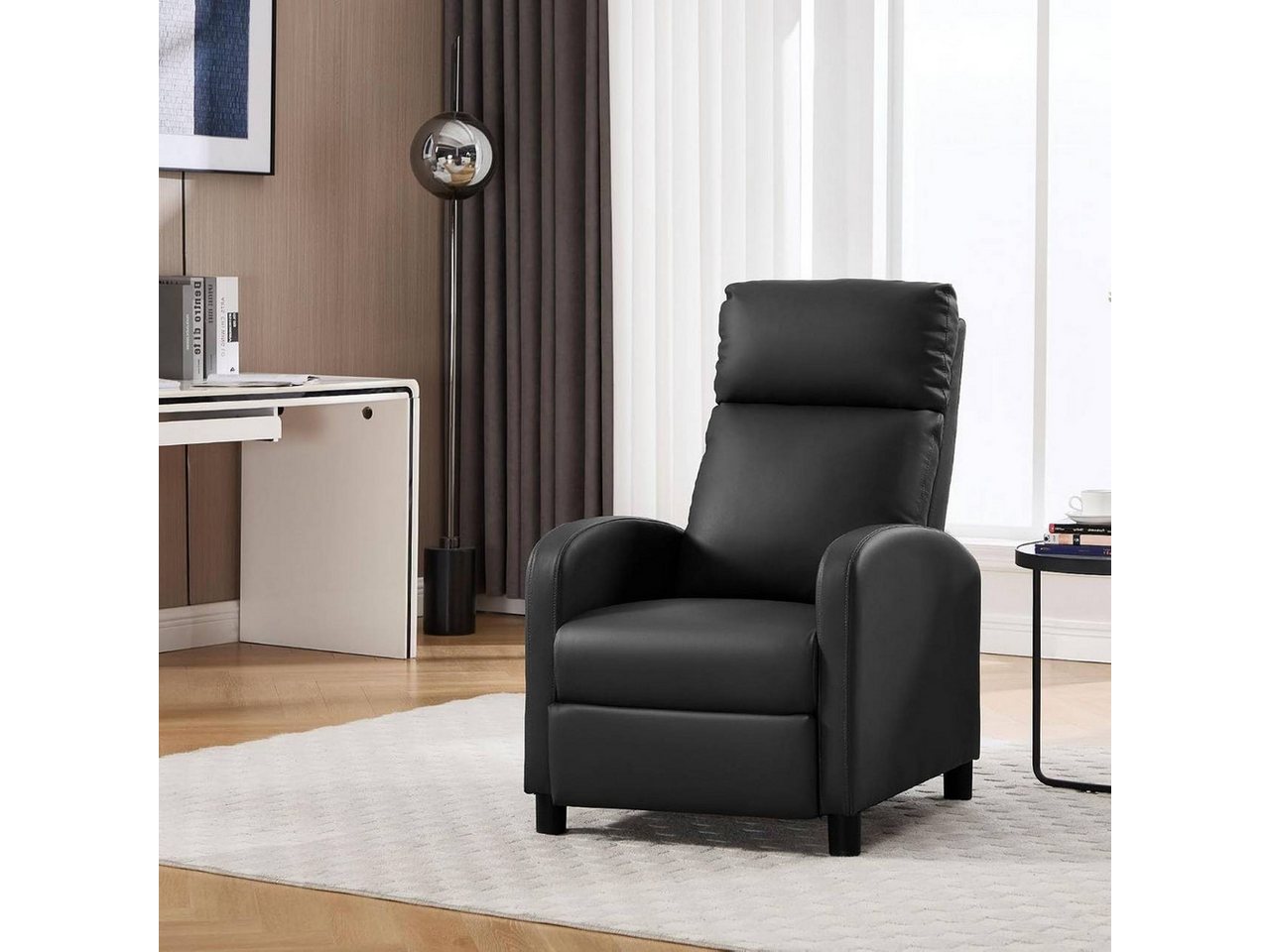 Woltu Relaxsessel (1-St), Lesesessel, Loungesessel mit Liegefunktion – Bild 4 von 5