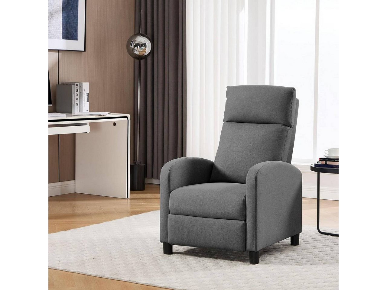 Woltu Relaxsessel (1-St), Lesesessel, Loungesessel mit Liegefunktion – Bild 4 von 5