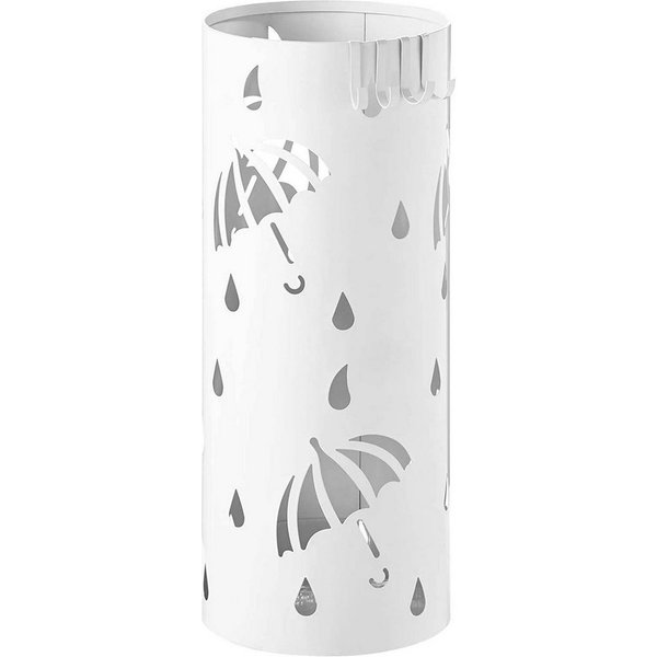 Woltu Schirmständer, Schirmständer Regenschirmständer mit Wasserauffangschale
