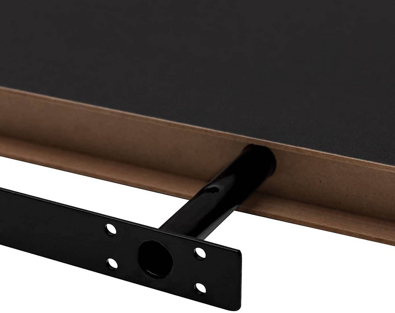 Woltu Wandregal, 2er-Set Wandboard CD DVD Regal Bücherregal Holz Board – Bild 5 von 5