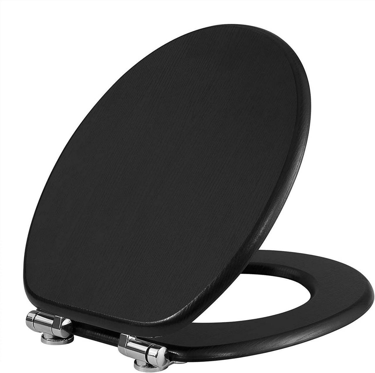 Woltu WC-Sitz (1-St), Toilettensitz mit Absenkautomatik Softclose Scharnier – Bild 5 von 5