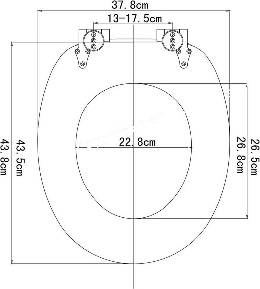 Woltu WC-Sitz (1-St) – Bild 3 von 5