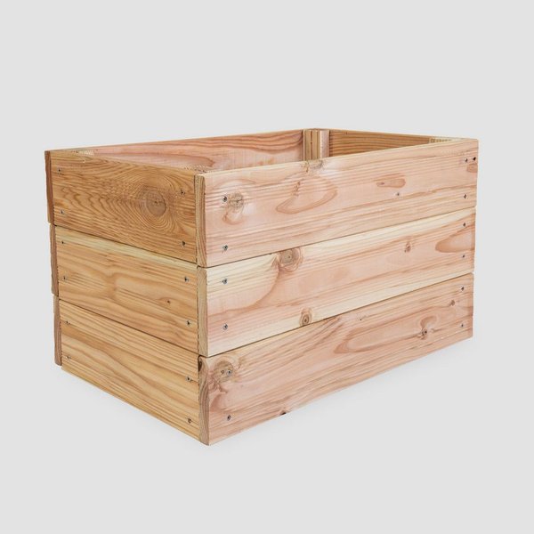 WOMONY Hochbeet, Douglasie Mini-Hochbeet, 60 x 39 x 36 cm (L x B x H)