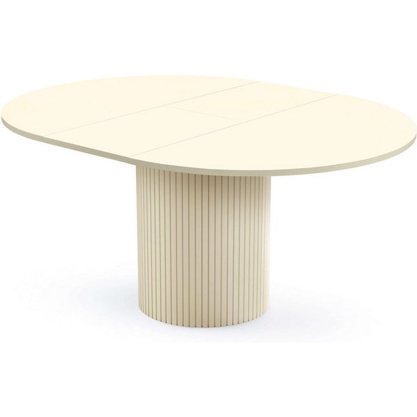 Woodman Esstisch Toscana, Speisetisch, Tisch (Made in Europe), Breite 120 cm, melaminbeschichtet, mit Verlängerungsplatten, FSC®