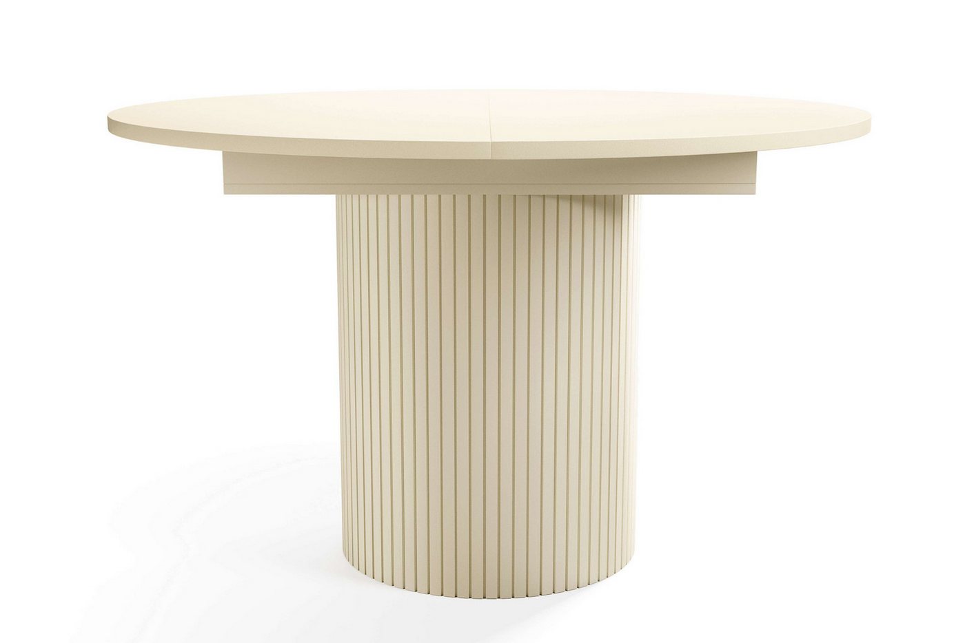 Woodman Esstisch Toscana, Speisetisch, Tisch (Made in Europe), Breite 120 cm, melaminbeschichtet, mit Verlängerungsplatten, FSC® – Bild 5 von 5