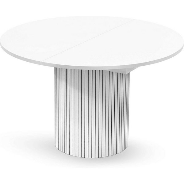 Woodman Esstisch Toscana, Speisetisch, Tisch (Made in Europe), Breite 120 cm, melaminbeschichtet, mit Verlängerungsplatten, FSC®