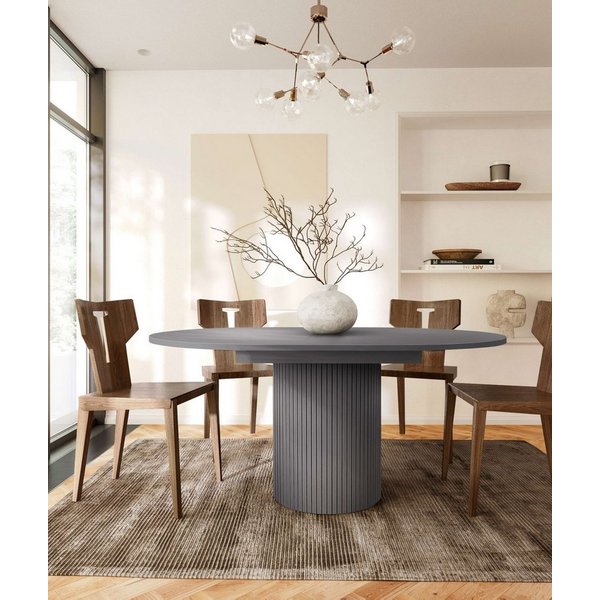 Woodman Esstisch Toscana, Speisetisch, Tisch (Made in Europe), Breite 120 cm, melaminbeschichtet, mit Verlängerungsplatten, FSC®