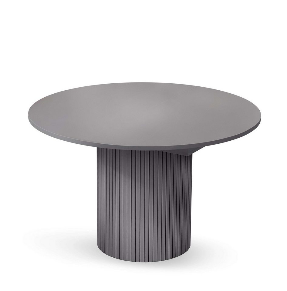 Woodman Esstisch Toscana, Speisetisch, Tisch (Made in Europe), Breite 120 cm, melaminbeschichtet, mit Verlängerungsplatten, FSC® – Bild 4 von 5