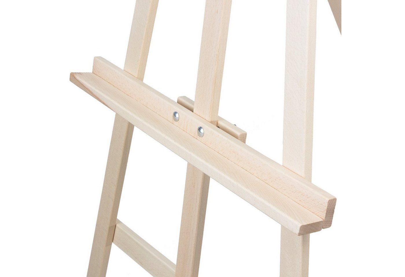 WOODOK Staffelei Malstaffelei 150cm, Stufenlose Neigungs- u. Höhenverstellung – Bild 5 von 5