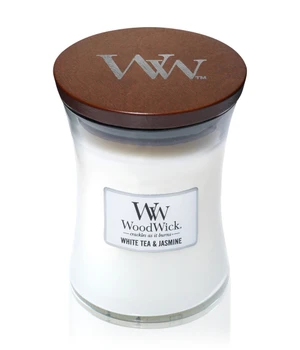 WoodWick White Tea & Jasmine Hourglass Duftkerze · 275 g