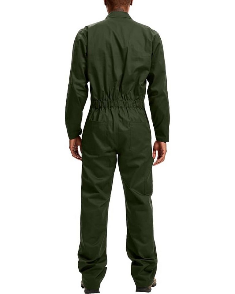 WORK IDEA Arbeitsoverall Herren, Arbeitshose Herren Premium aus 100% Baumwolle (1-tlg) für Bauarbeiter, Handwerker und Heimwerker – Bild 2 von 5
