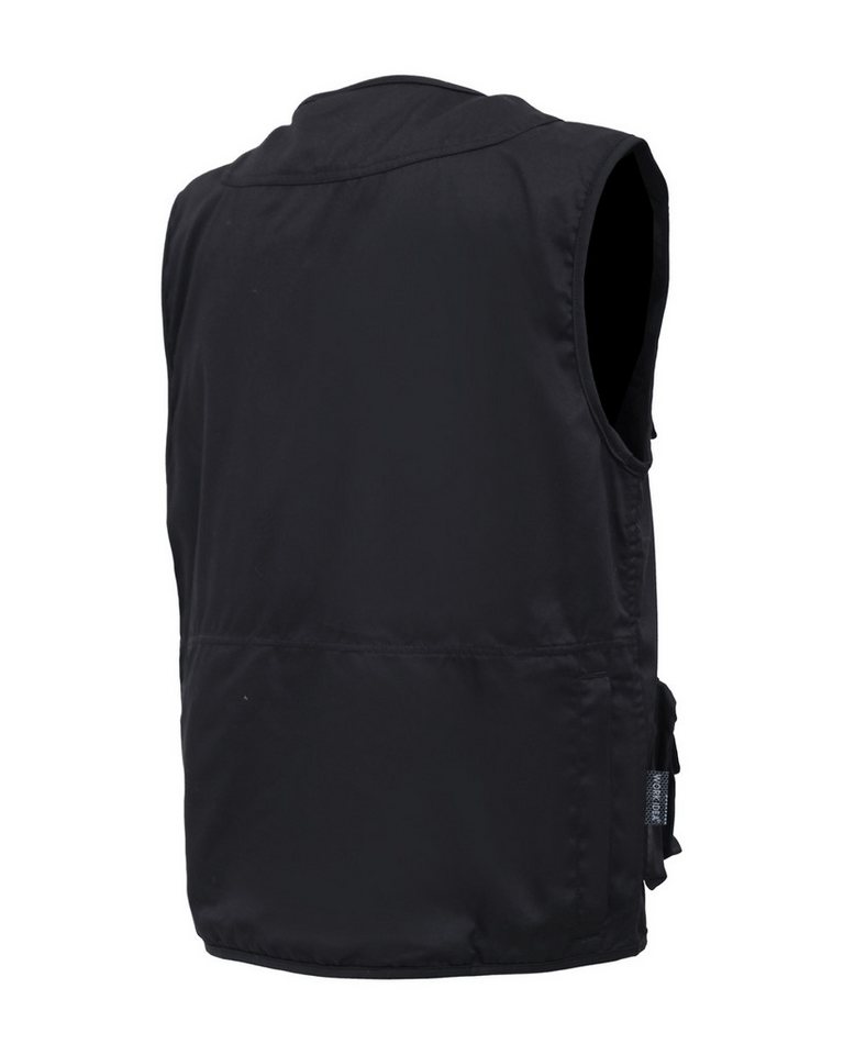 WORK IDEA Arbeitsweste Herren Outdoor Arbeitsweste, Mehrtaschen Angelweste (1-tlg) leichte atmungsaktive Tarnmuster Sommerweste – Bild 3 von 5