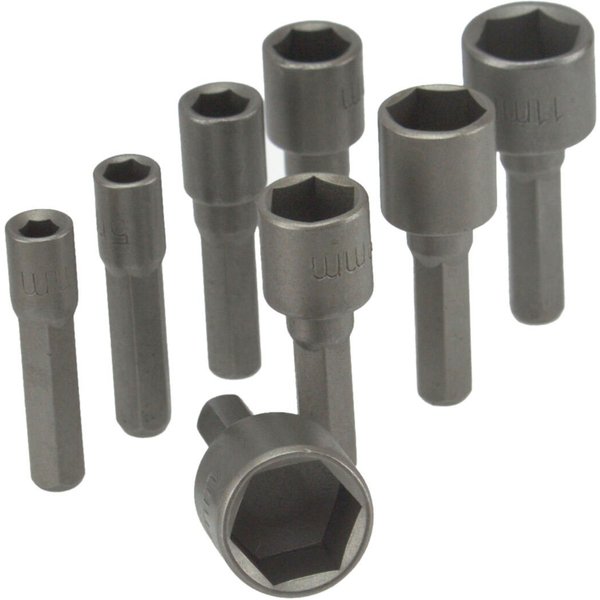 Work-it Stecknuss Bit Stecknuss Satz 8 teilig 4-13mm