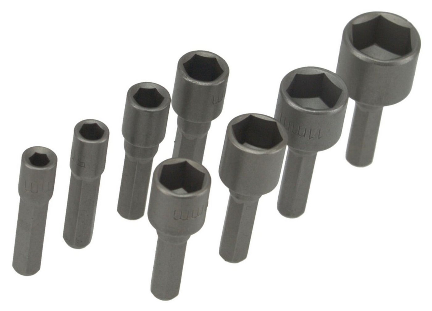 Work-it Stecknuss Bit Stecknuss Satz 8 teilig 4-13mm – Bild 2 von 3
