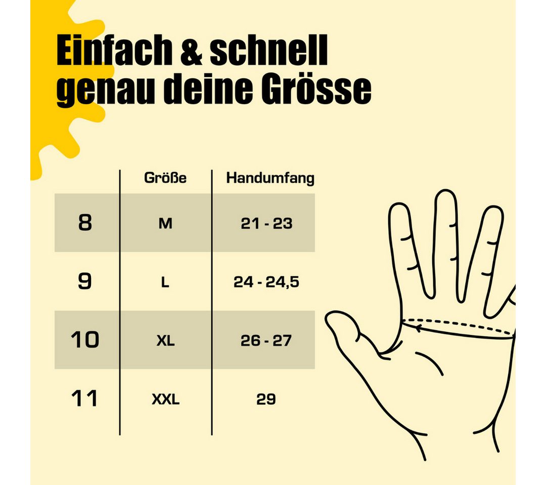 Workpower Gartenhandschuhe FIONA Hoher Grip, atmungsaktiv, elastisch – Bild 5 von 5