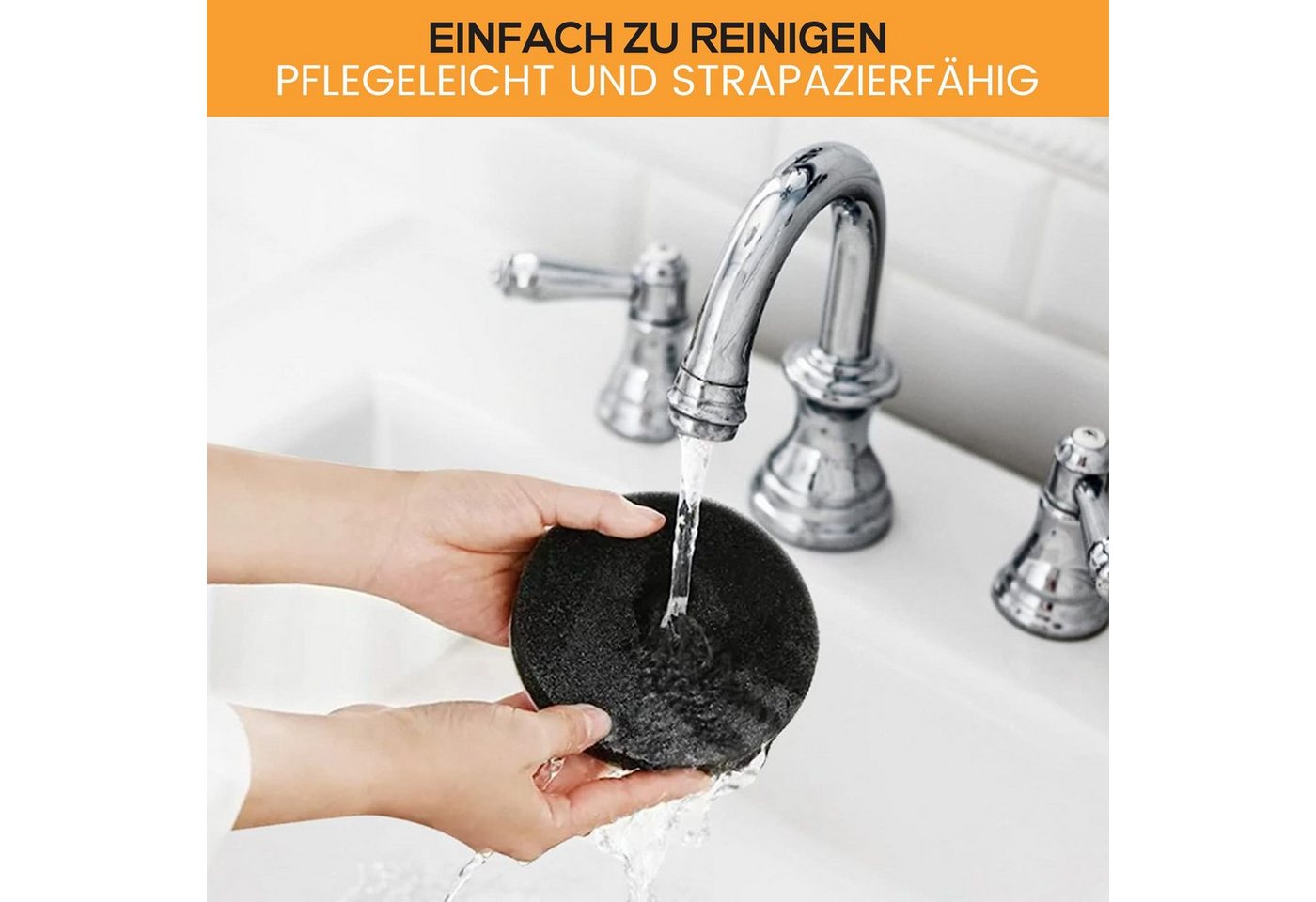 wortek Blumentopfuntersetzer Blumenuntersetzer Untersetzer rund für Vasen, Zubehör für Blumen oder Blumentöpfe & Co, Set, 6-tlg., Filz Unterlage Gläser Teller B – Bild 4 von 5