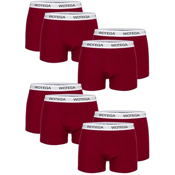 WOTEGA Boxershorts Joe (Spar-Set, 8er-Pack) moderne Baumwoll Unterhosen exklusiv im 8er Pack