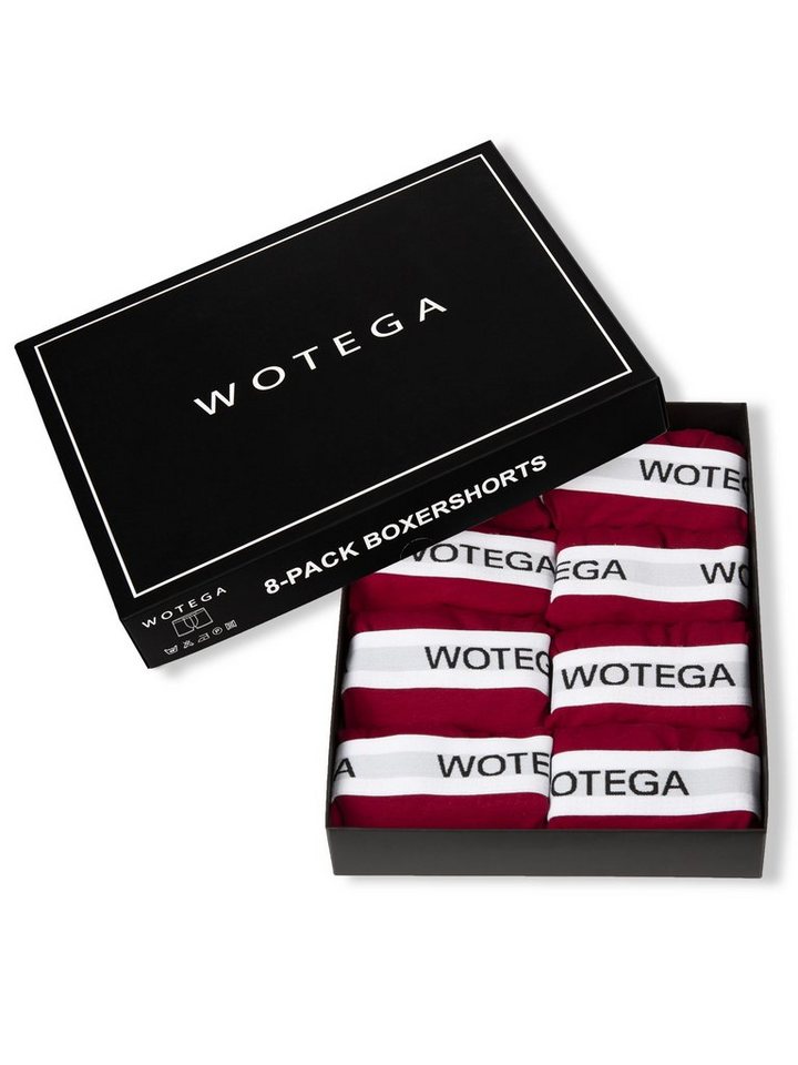 WOTEGA Boxershorts Joe (Spar-Set, 8er-Pack) moderne Baumwoll Unterhosen exklusiv im 8er Pack – Bild 5 von 5