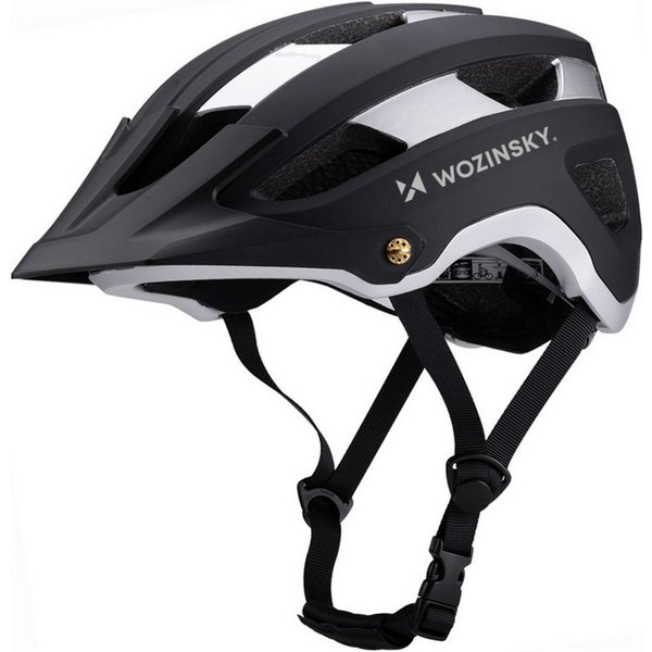 Wozinsky Fahrradhelm HT-001, Leichte Bauweise, hohe Belüftung, präzise Größenverstellung