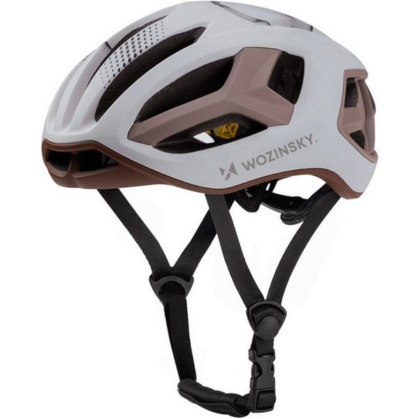 Wozinsky Fahrradhelm HT-68, Ultraleichter Rennradhelm mit integriertem Rücklicht