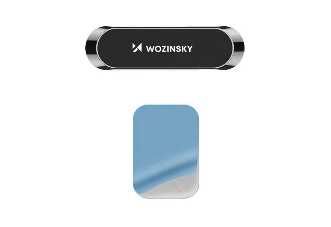 Wozinsky Handy-Halterung Magnetic Dashboard Mount Adhesive Schwarz, (1-tlg) – Bild 4 von 5